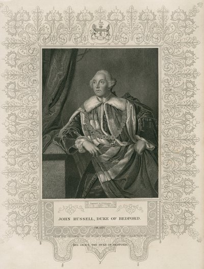 John Russell, Duca di Bedford da English School
